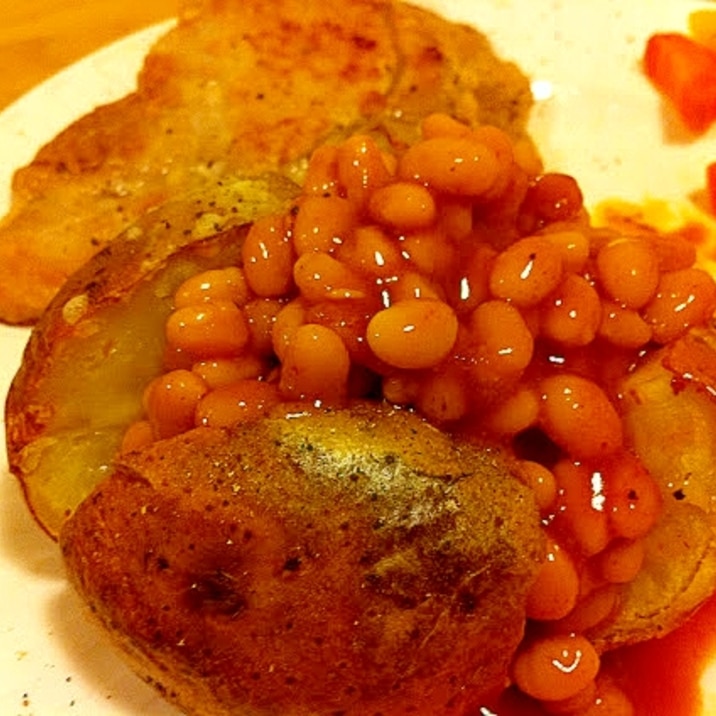 Baked Beansで イギリスのベイクドポテト レシピ 作り方 By モモグラモ 楽天レシピ Baked Beansで イギリスのベイクドポテト レシピ 作り方 By モモグラモ 楽天レシピ